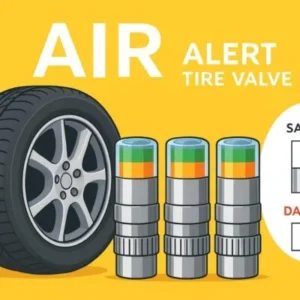 ১ সেট ( ৪ পিস ) Air Tire Valve Caps